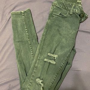 American Eagle black jeggings